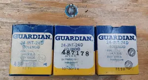 Lot of 3 New Piper Aircraft Guardian Relays, p/n 487-178, p/n 24-INT-24D